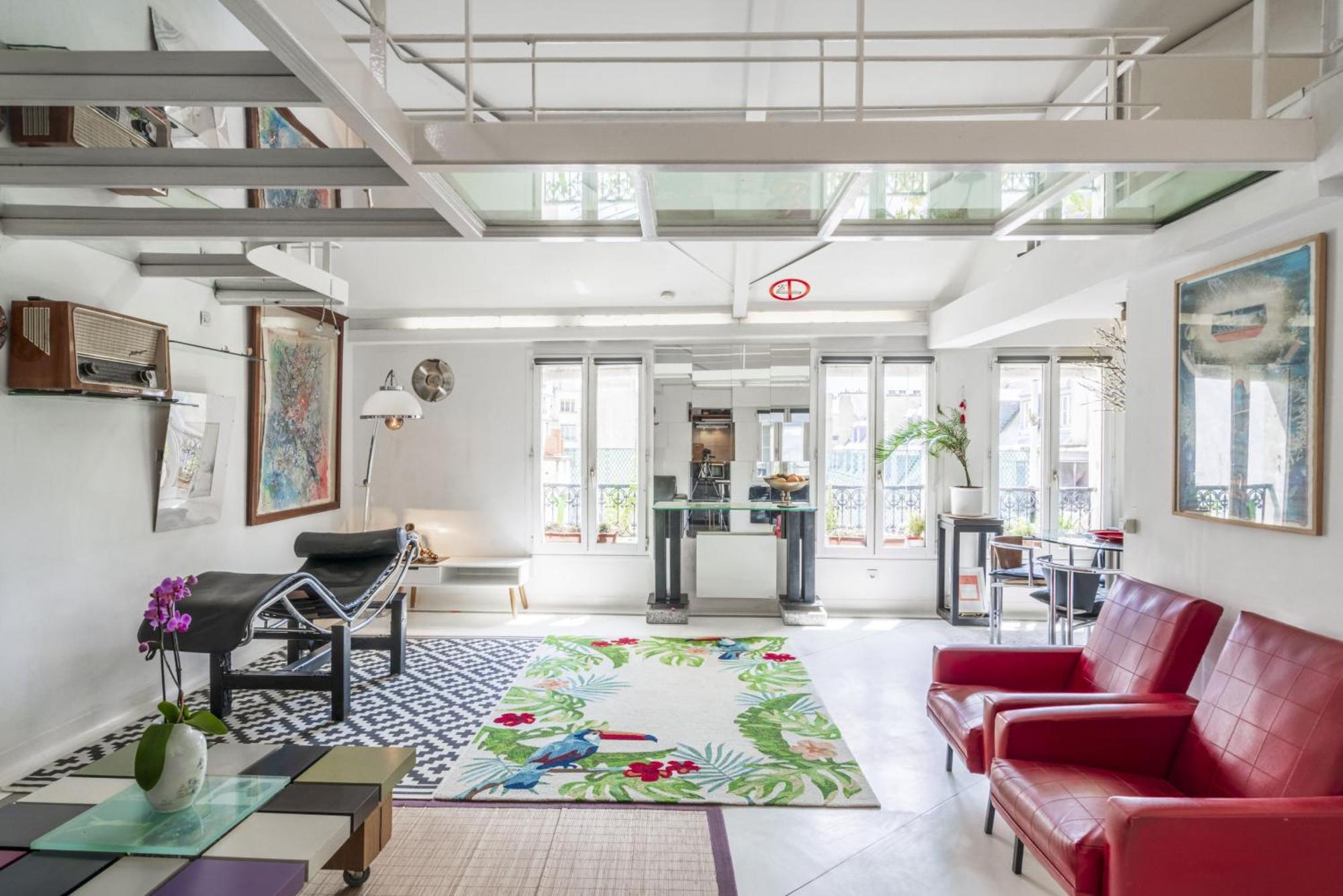 Loft Beaubourg - Marais Apartment Paris Bagian luar foto