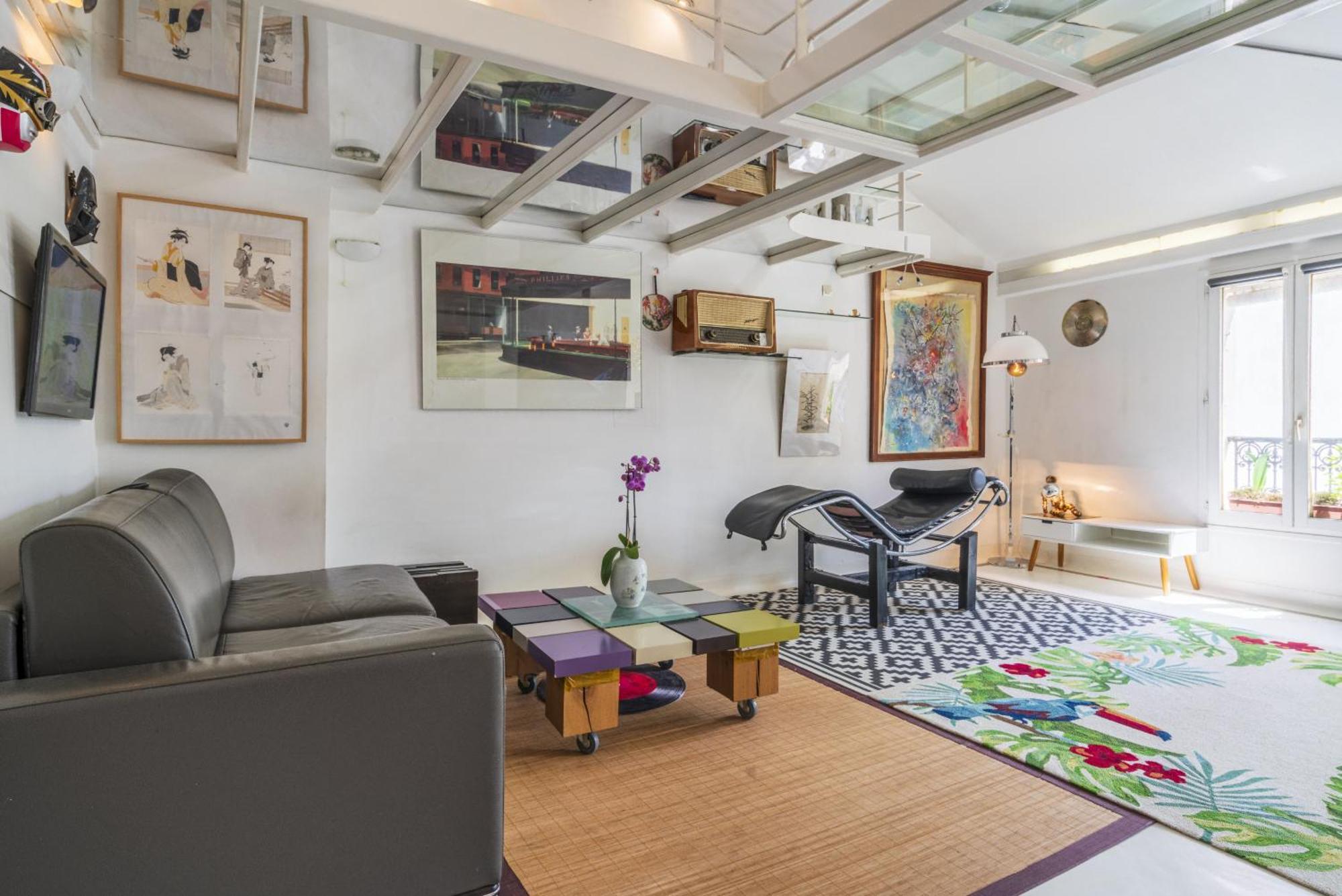 Loft Beaubourg - Marais Apartment Paris Bagian luar foto