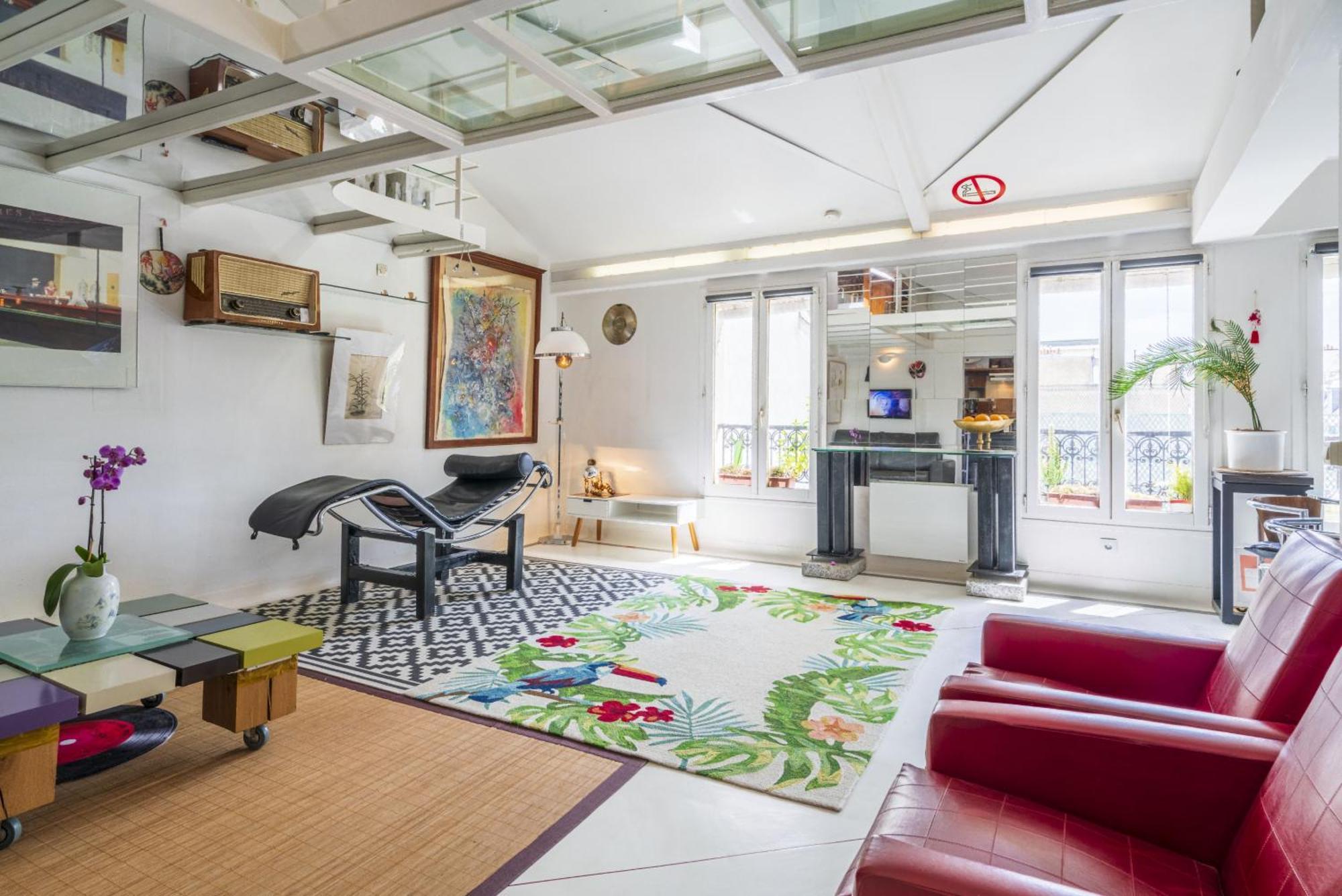 Loft Beaubourg - Marais Apartment Paris Bagian luar foto