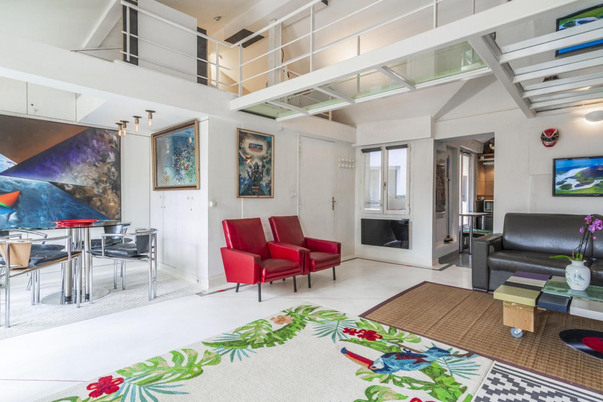 Loft Beaubourg - Marais Apartment Paris Bagian luar foto